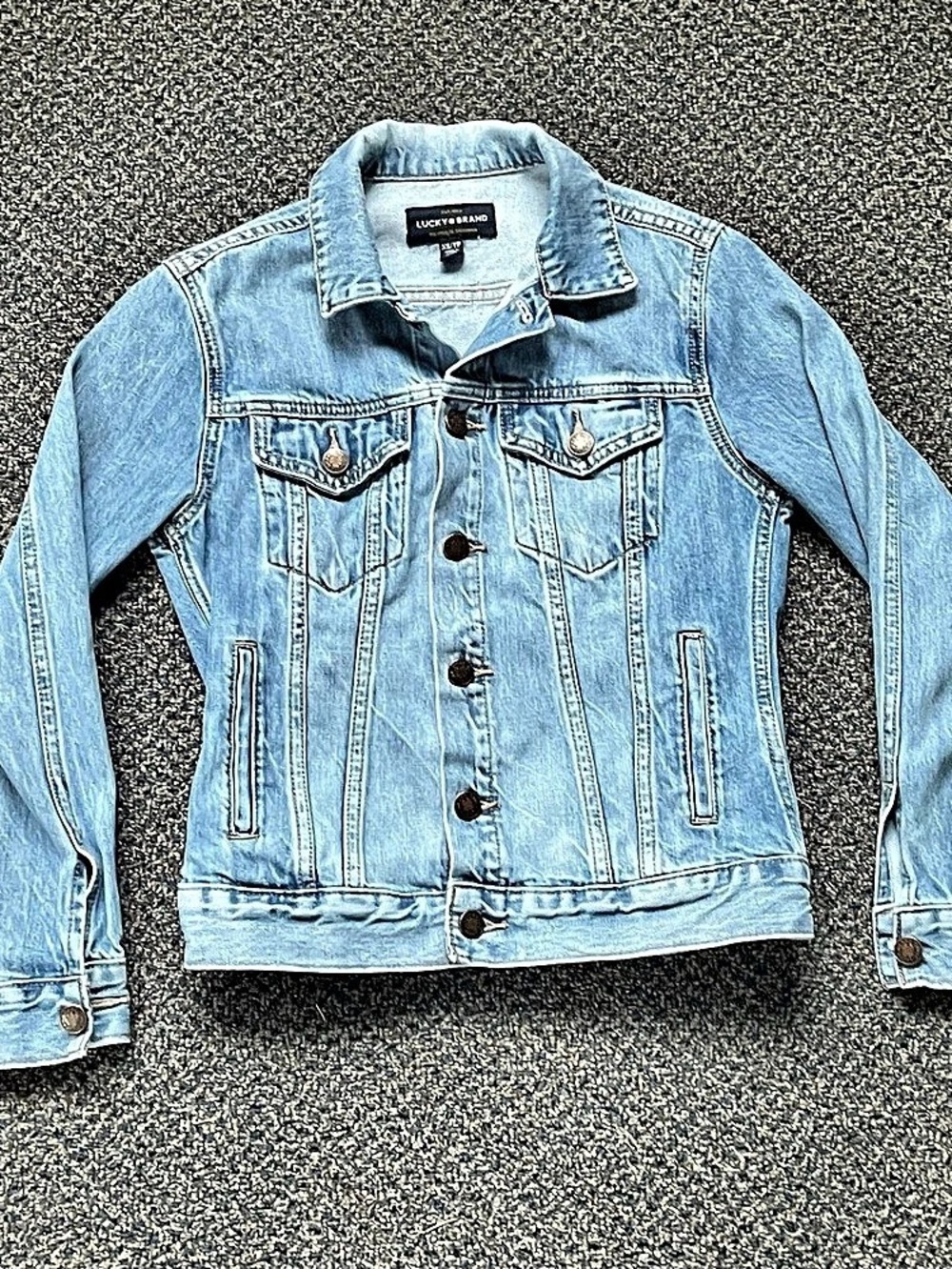 Lucky Brand Denim Jacket Size XS Like New